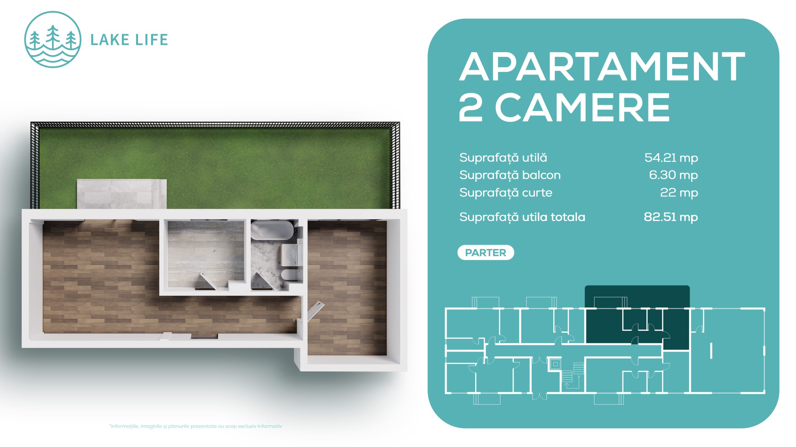 Apartament 2 Camere – Tip B - 16