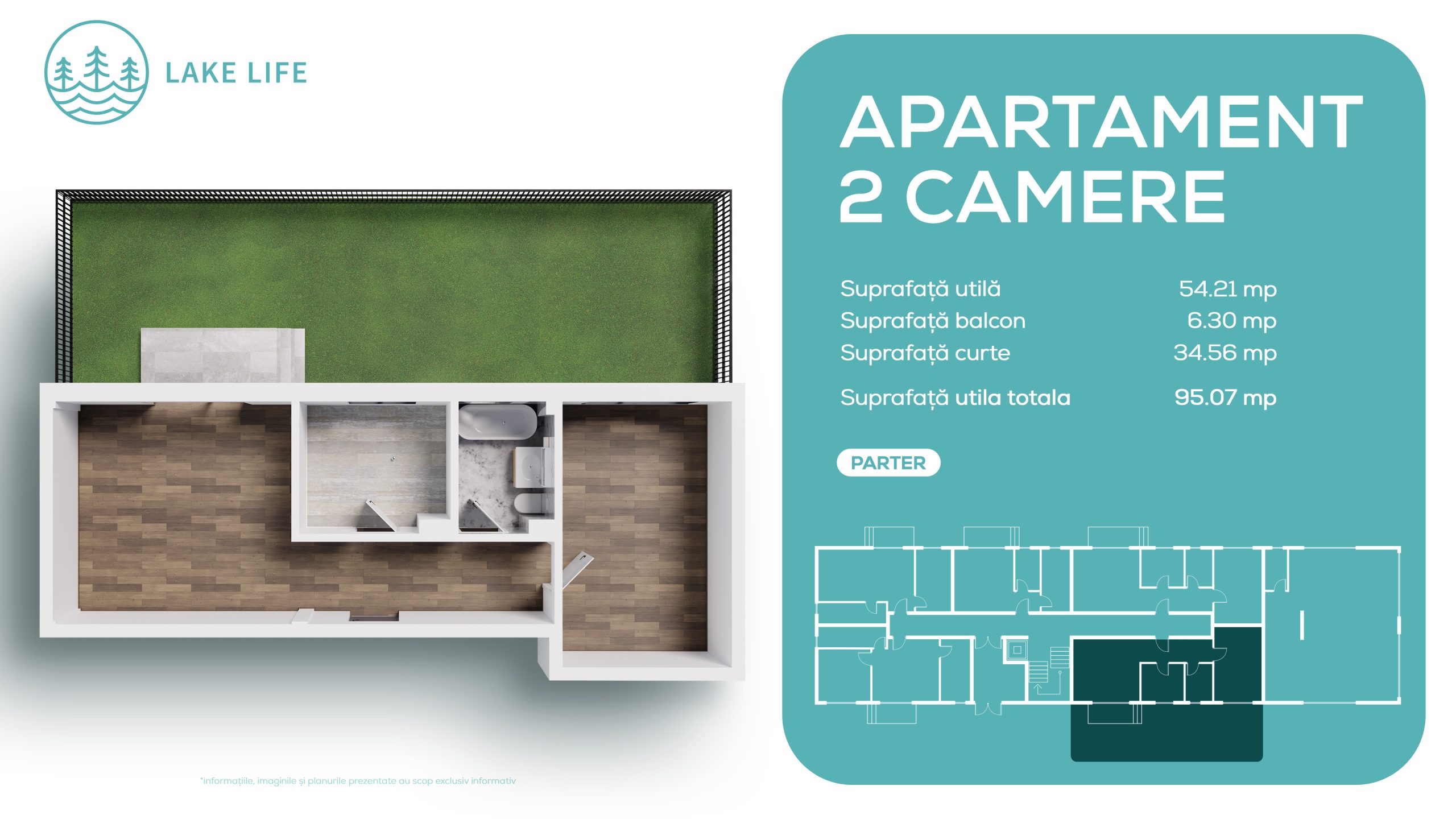 Apartament 2 Camere – Tip C - 16